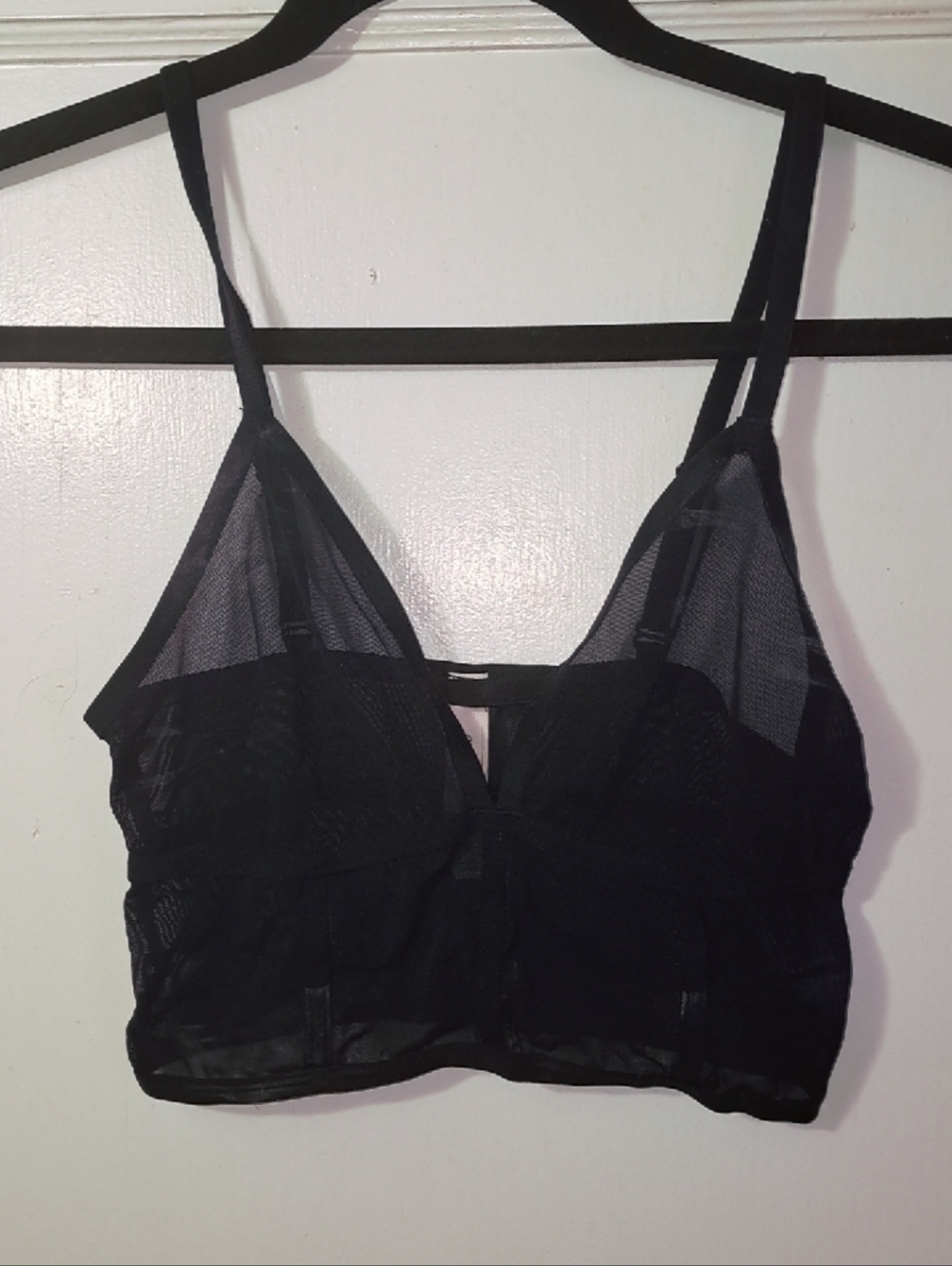 Auden Intimates EUC Sheer Strappy Longline Corset Boned Bralette | Size XS - Picture 4 of 6